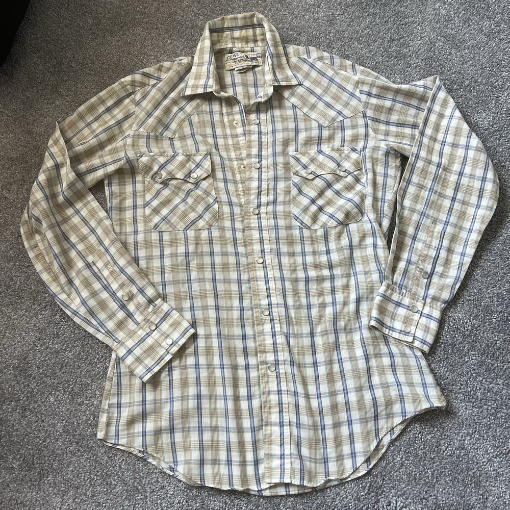 Gap Vintage Western Shirt Women's Plaid Medium